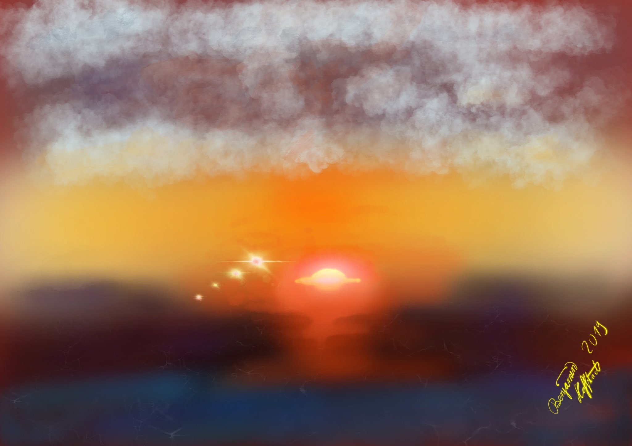 I painted that all by myself
